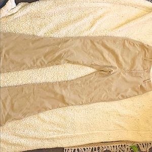 Flare corduroy pants